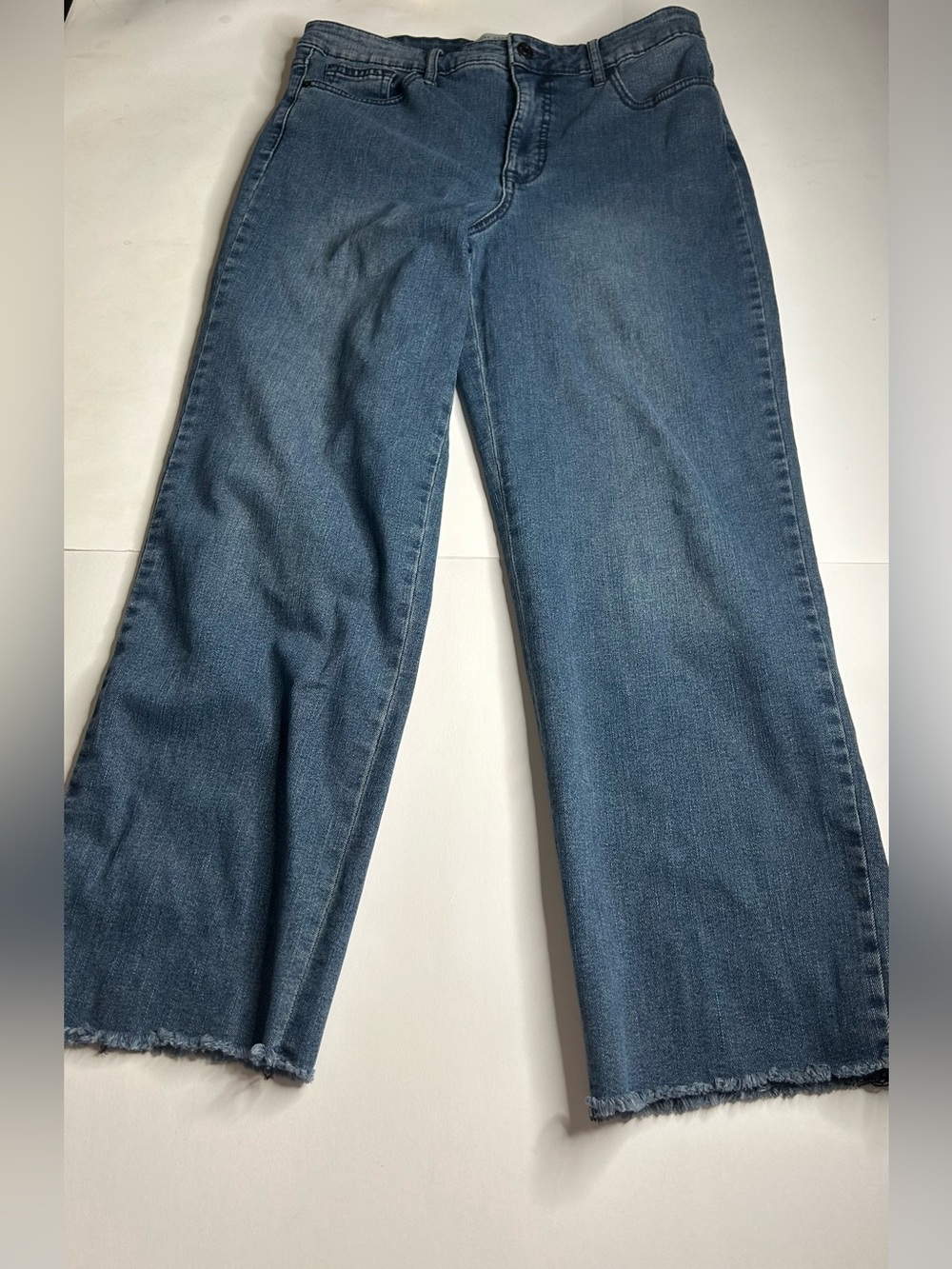 Social Standard By Sanctuary High-Rise Straight Leg Women’s Jeans Normcore Sz 12 - Picture 9 of 13